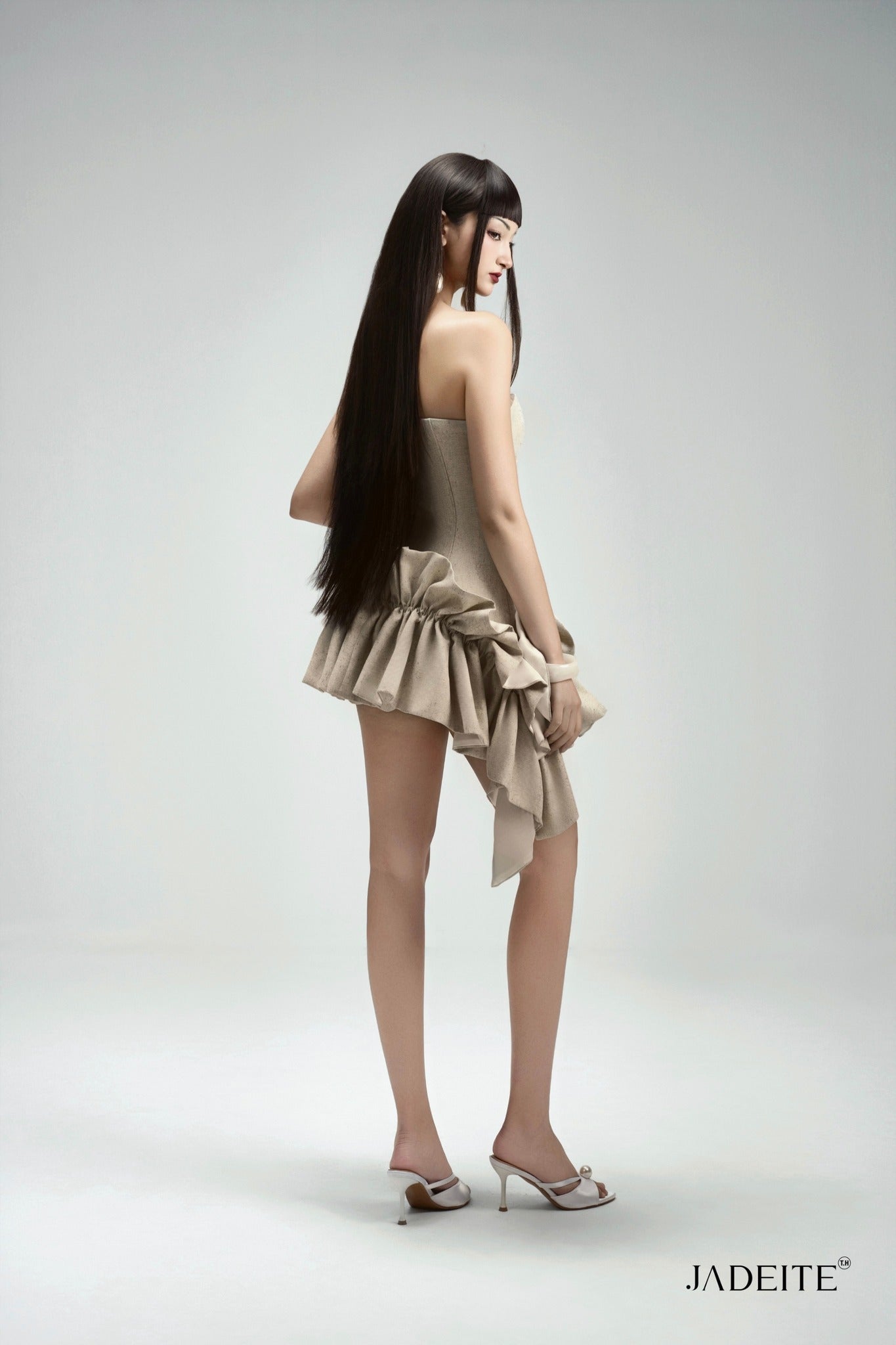 Seaweed N Strapless Dress